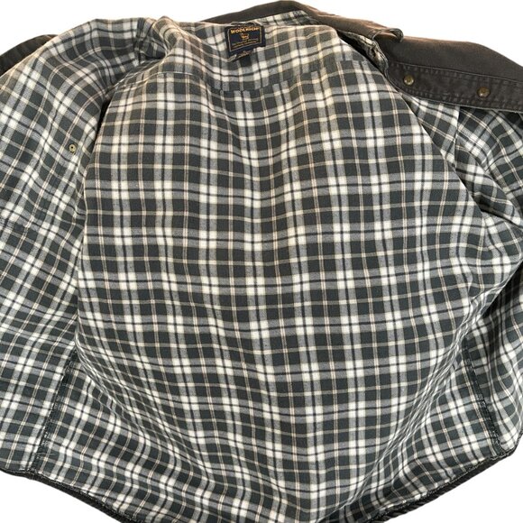 Vintage Woolrich Chore Barn Jacket XL Green Canvas Duck Cloth Coat Mens - Picture 7 of 11